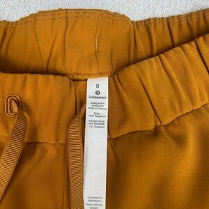 lululemon Mustard Joggers